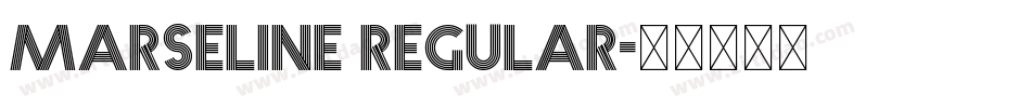 Marseline Regular字体转换